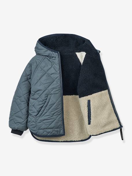 Veste réversible à capuche Jackson Liewood bleu+rose 3 - vertbaudet enfant 