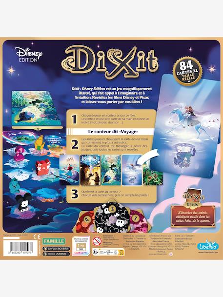 Dixit Disney, jeu de société bleu 2 - vertbaudet enfant 