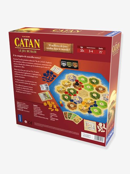 Catan : Jeu de base Éco orange 2 - vertbaudet enfant 