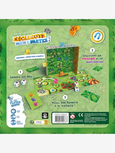 Escargots, prêts ? Partez ! GAMES multicolore 7 - vertbaudet enfant 