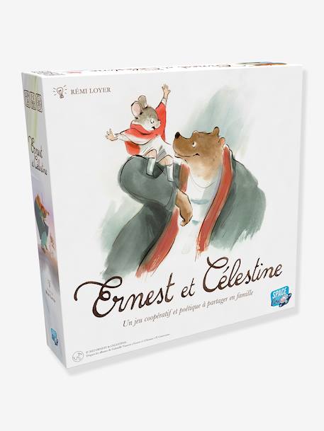 Jeu Ernest & Célestine blanc 1 - vertbaudet enfant 