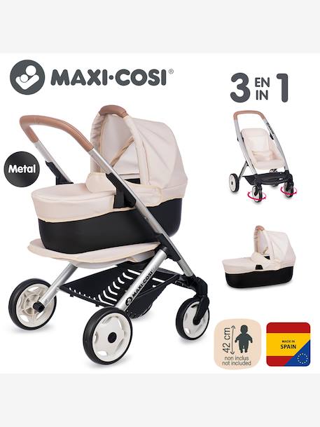 Maxi Cosi Poussette Landau 3 en 1 - beige+rose pâle 3 - vertbaudet enfant 