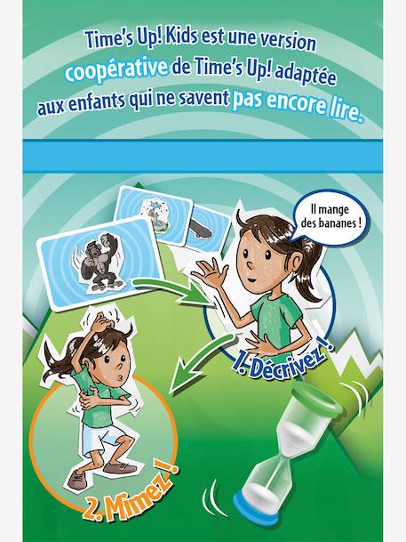Jeu time's up! kids panda bleu 2 - vertbaudet enfant 