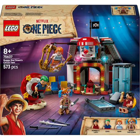 Lego one piece - le chapiteau de baggy le clown - 75637 Multicolore 4 - vertbaudet enfant 