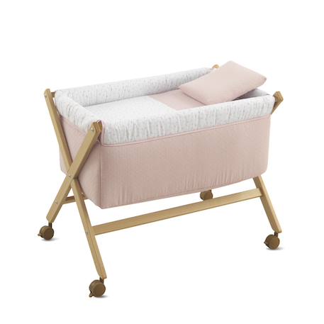 Berceau en bois Rose/blanc+Rose/naturel 4 - vertbaudet enfant 