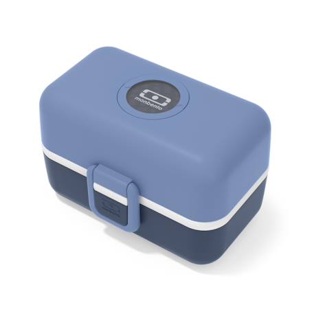 Set boite à goûter enfant avec bouteille, couverts et sac à dos Bleu infinity+Rose blush 2 - vertbaudet enfant 