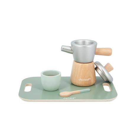 Machine à café café à l'italienne en bois fsc Multicolore 4 - vertbaudet enfant 