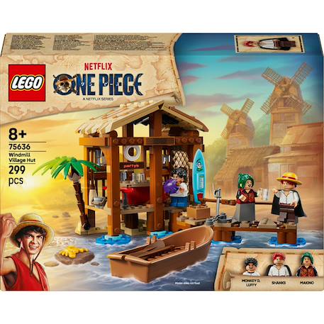 Lego one piece - le bar du village de fuchsia - 75636 Multicolore 3 - vertbaudet enfant 