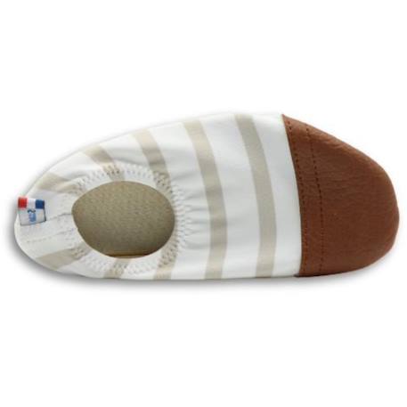 Chaussons tout-terrain les petits cœurs (pointures 24-26) Beige, marron+Blanc, beige, marron+Ecru, beige, marron+Ecru, rouge, marron+Marron, noir+Vert d'eau, écru 13 - vertbaudet enfant 