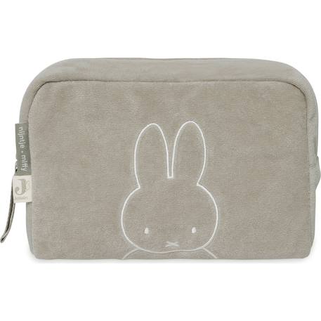Trousse de toilette en éponge miffy olive green Vert, écru 1 - vertbaudet enfant 