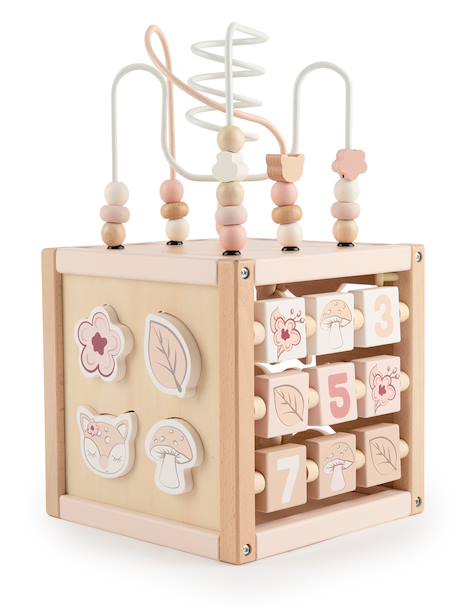 Grand cube d'activités bois fsc® - lapin fine Berry xxl+Chevruil ella xxl+Lapin fine+Lapin fine xxl 7 - vertbaudet enfant 