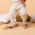Chaussons tout-terrain les petits cœurs (pointures 24-26) Beige, marron+Blanc, beige, marron+Ecru, beige, marron+Ecru, rouge, marron+Marron, noir+Vert d'eau, écru 4 - vertbaudet enfant 