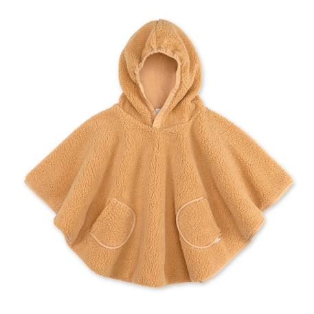 Poncho de voyage - teddy douillet Ficelle+Kaki+Muffin+Natural+Ocre 21 - vertbaudet enfant 