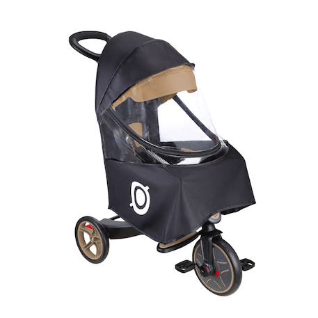 Protection pluie pour tricycle explorer 4 en1 Noir 2 - vertbaudet enfant 