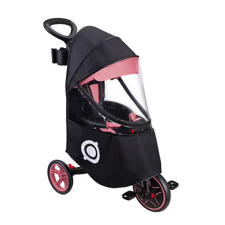 Protection pluie pour tricycle explorer 4 en1 Noir 4 - vertbaudet enfant 
