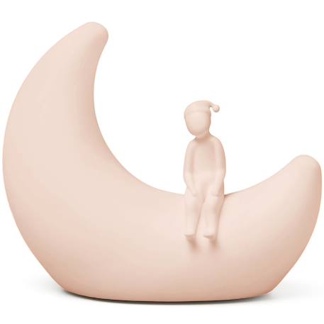Veilleuse Lune pour enfant Blanc 1 - vertbaudet enfant 