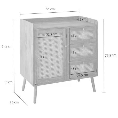 Commode palmo Bois clair 4 - vertbaudet enfant 