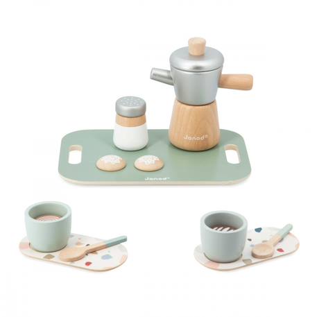 Machine à café café à l'italienne en bois fsc Multicolore 2 - vertbaudet enfant 