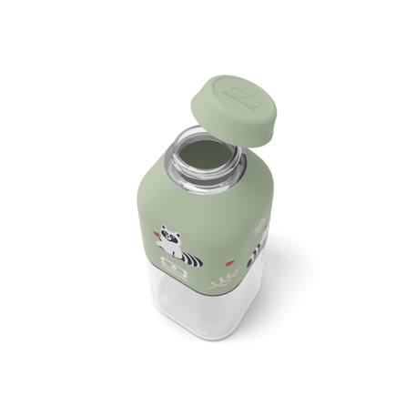 Coffret cadeau enfants lunch box tresor 800ml Cannelle fox+Vert raccoon 7 - vertbaudet enfant 