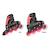 Rollers go skates taille m-l du 34 au 37 Noir-bleu+Noir-gris+Noir-rose 16 - vertbaudet enfant 