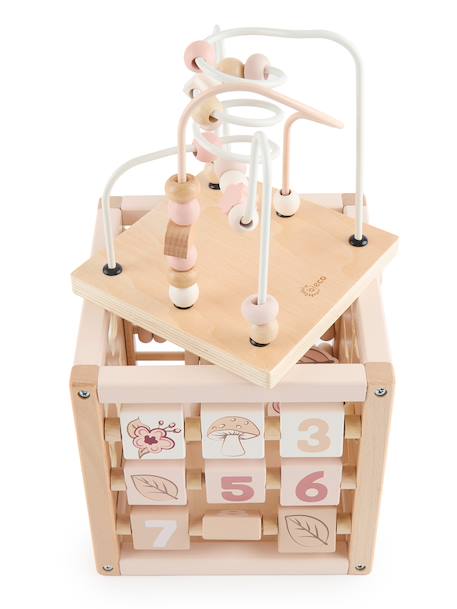 Grand cube d'activités bois fsc® - lapin fine Berry xxl+Chevruil ella xxl+Lapin fine+Lapin fine xxl 12 - vertbaudet enfant 