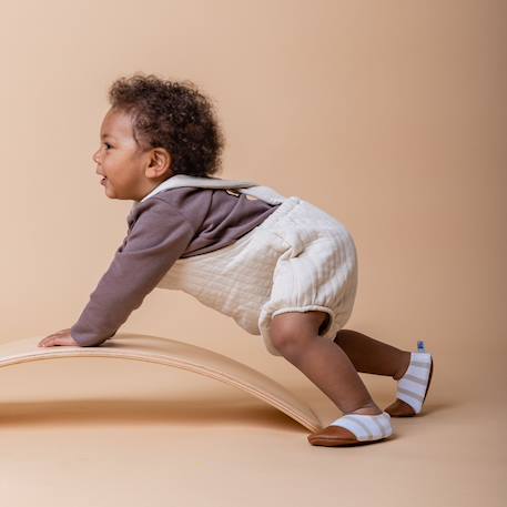 Chaussons tout-terrain les petits cœurs (pointures 24-26) Beige, marron+Blanc, beige, marron+Ecru, beige, marron+Ecru, rouge, marron+Marron, noir+Vert d'eau, écru 12 - vertbaudet enfant 