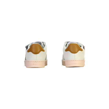 Baskets basses  à scratch Beige 4 - vertbaudet enfant 