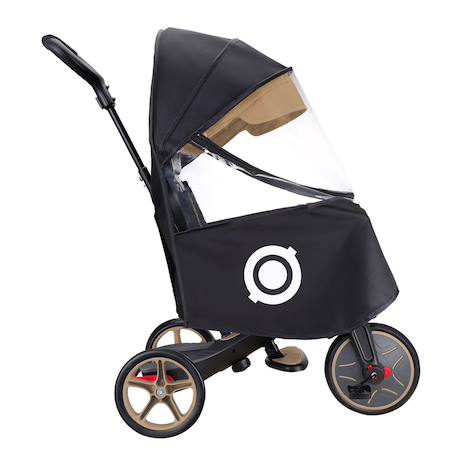 Protection pluie pour tricycle explorer 4 en1 Noir 3 - vertbaudet enfant 