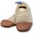 Chaussons tout-terrain les petits cœurs (pointures 24-26) Beige, marron+Blanc, beige, marron+Ecru, beige, marron+Ecru, rouge, marron+Marron, noir+Vert d'eau, écru 1 - vertbaudet enfant 