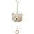 Peluche musicale teddy bear naturel Beige+Ecru+Gris+Rose, noir 4 - vertbaudet enfant 