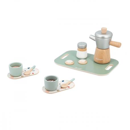 Machine à café café à l'italienne en bois fsc Multicolore 3 - vertbaudet enfant 