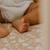Drap housse indian summer (60 x 120 cm) Beige foncé, blanc 3 - vertbaudet enfant 