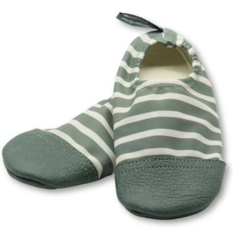 Chaussons tout-terrain les petits cœurs (pointures 24-26) Beige, marron+Blanc, beige, marron+Ecru, beige, marron+Ecru, rouge, marron+Marron, noir+Vert d'eau, écru 26 - vertbaudet enfant 