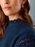 Pull de grossesse bi-matière marine 6 - vertbaudet enfant 