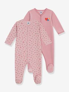 -Lot de 2 pyjamas bébé en coton