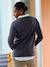 Sweat grossesse motif coeur à coeur anthracite 3 - vertbaudet enfant 