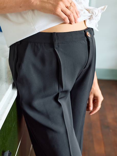 Pantalon de grossesse avant après coupe large noir 5 - vertbaudet enfant 