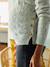 Pull grossesse et allaitement maille ajourée gris chiné 5 - vertbaudet enfant 
