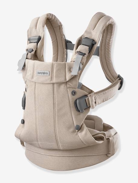 Porte-Bébé Harmony tissé chiné beige 1 - vertbaudet enfant 