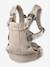 Porte-Bébé Harmony tissé chiné beige 1 - vertbaudet enfant 