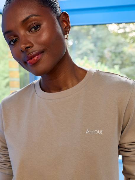 Pyjama 2 pièces de grossesse taupe 6 - vertbaudet enfant 