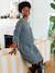 Rob-pull torsades avec laine grossesse gris chiné 3 - vertbaudet enfant 