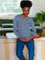 T-shirt de grossesse manches longues ivoire rayé+marine 9 - vertbaudet enfant 