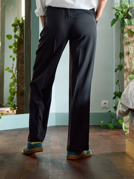 Pantalon de grossesse avant après coupe large noir 4 - vertbaudet enfant 
