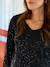 Blouse sequins de grossesse réversible devant/dos noir 10 - vertbaudet enfant 