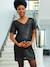 Robe de grossesse en sequins noir+or 4 - vertbaudet enfant 