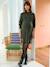 Robe-pull grossesse et allaitement Gris Anthracite+kaki 13 - vertbaudet enfant 