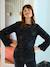 Blouse sequins de grossesse réversible devant/dos noir 1 - vertbaudet enfant 