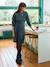 Robe courte en tricot avec laine grossesse anthracite 1 - vertbaudet enfant 