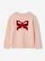 Coffret Noël fille pull jacquard et accessoire écru+rose pâle 11 - vertbaudet enfant 